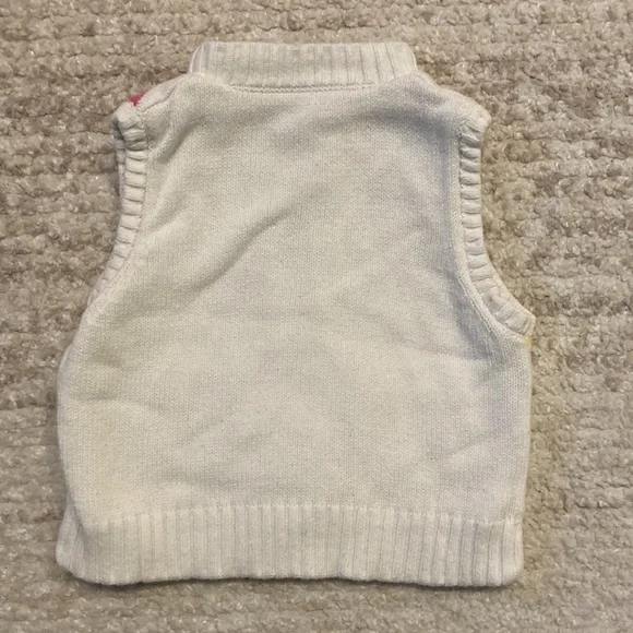 12-24 mos Crazy 8 sweater vest - Picture 3 of 4